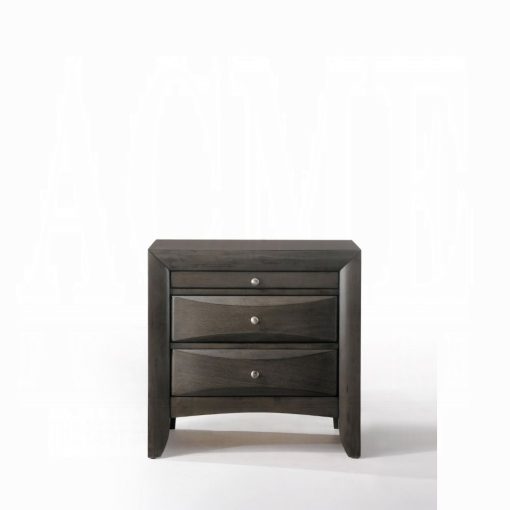 Acme Ireland Gray Oak Nightstand - Image 3