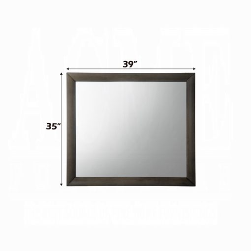 Acme Ireland Gray Oak Mirror - Image 3