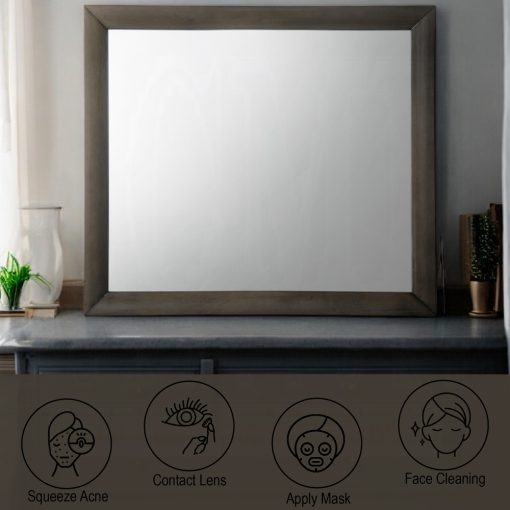 Acme Ireland Gray Oak Mirror - Image 2
