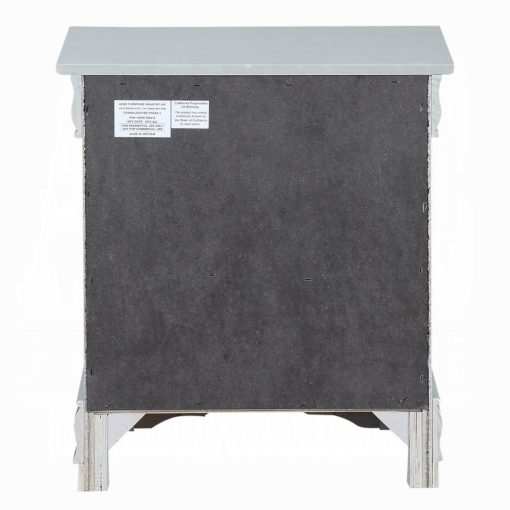 Acme Louis Philippe III Platinum Nightstand - Image 8