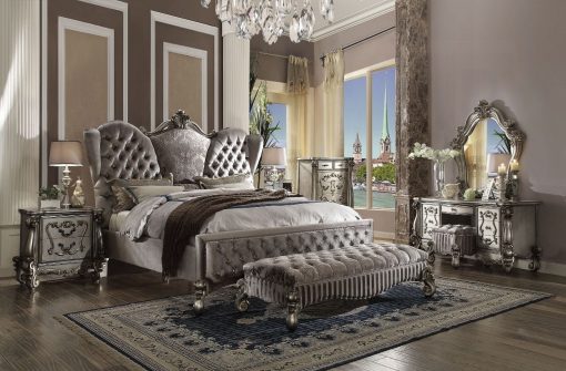 Acme Versailles Upholstered Bed