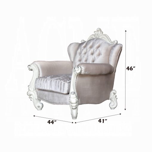 Acme Versailles Chair with 2 Pillows - Image 5