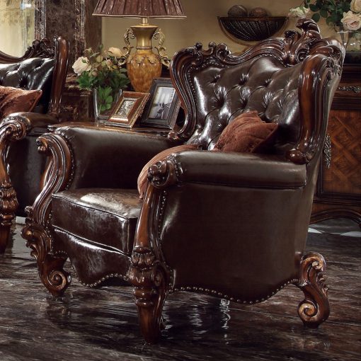 Acme Versailles Chair with 2 Pillows