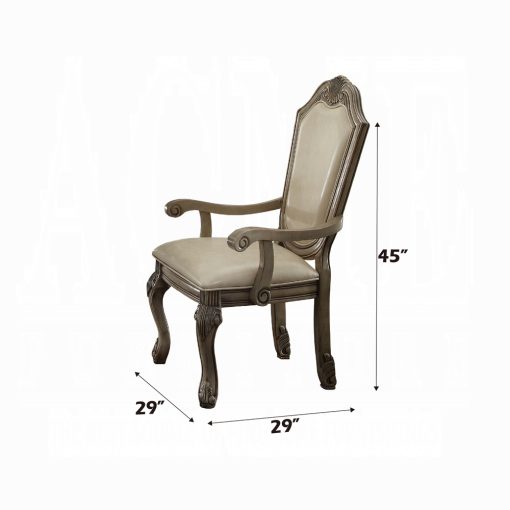 Acme Chateau De Ville Arm Chair Set of 2 - Image 9