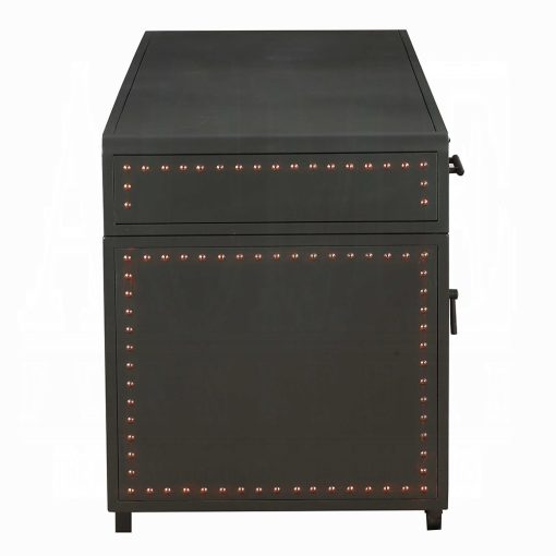 Acme Actaki Sandy Gray Executive Writing Desk - Image 4