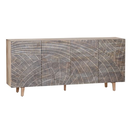 Crestview Zambia Four-Door Sideboard - Image 2