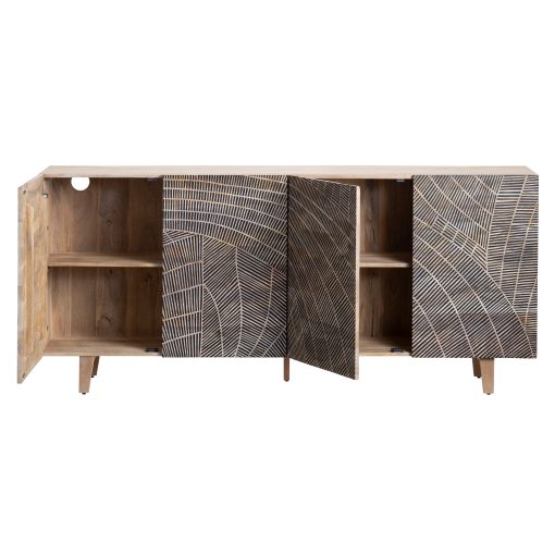 Crestview Zambia Four-Door Sideboard - Image 3