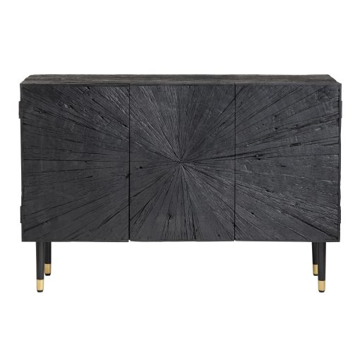 Crestview Obsidian Three-Door Sideboard