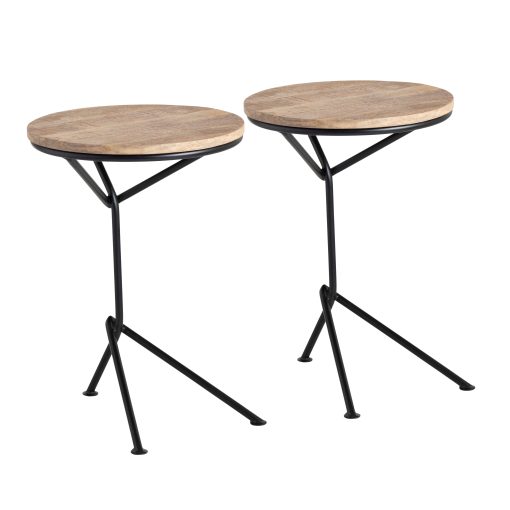 Crestview S/2 Hartford Accent Tables - Image 2