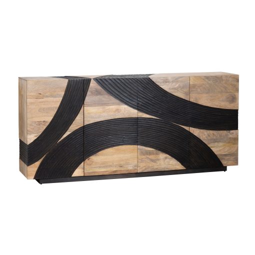 Crestview Lennox Four-Door Sideboard - Image 3