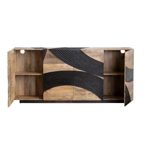 Crestview Lennox Four-Door Sideboard - Image 2