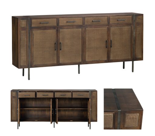 Crestview Kingston Four-Door Sideboard - Image 5