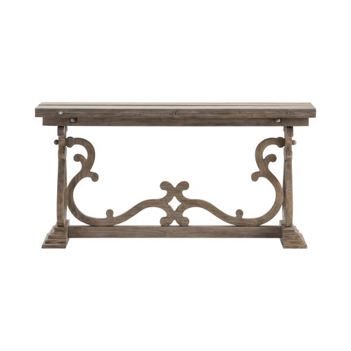 Crestview Hawthorne Estate Flip Out Console Table