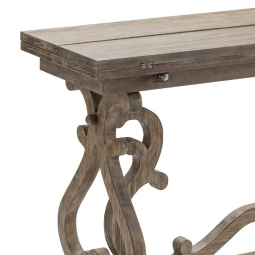 Crestview Hawthorne Estate Flip Out Console Table - Image 4