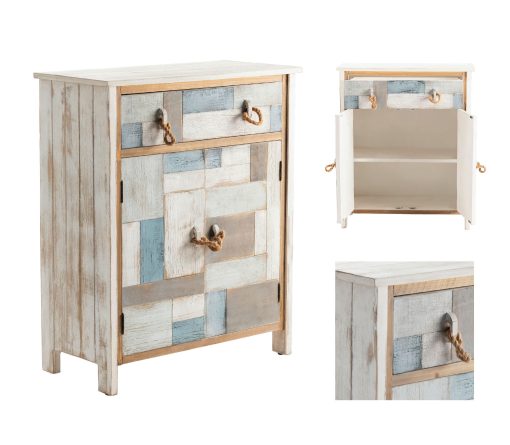 Crestview South Shore Two-Door One-Drawer Chest - Image 4
