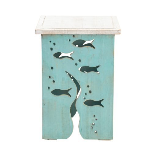 Crestview Seafoam Accent Table