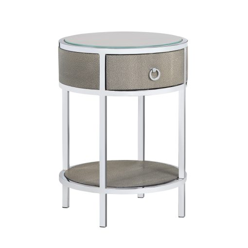 Crestview Shagreen Side Table - Image 3