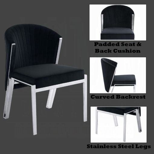 Acme Fallon Side Chair - Set of 2 - Image 9