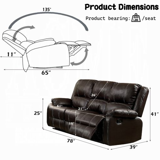 Acme Zuriel Motion Sofa - Image 10