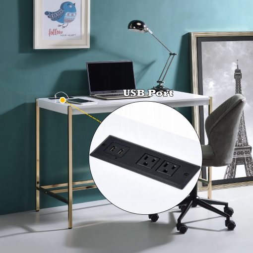 Acme Midriaks Writing Desk with USB - Image 10