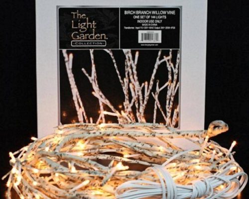 The Light Garden 144 Light Birch Vine
