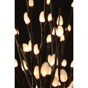 The Light Garden 80 Led Natural Pussy Willow 40"
