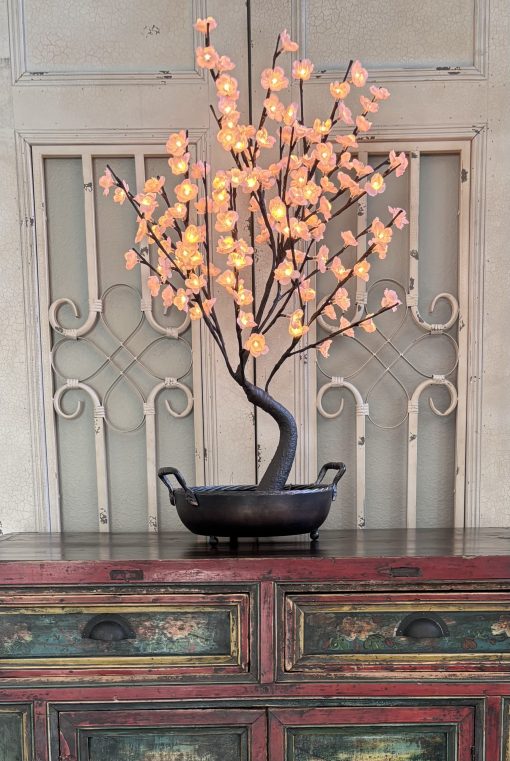 The Light Garden 128 Light Pink Bonsai Tree with Led’s 32"