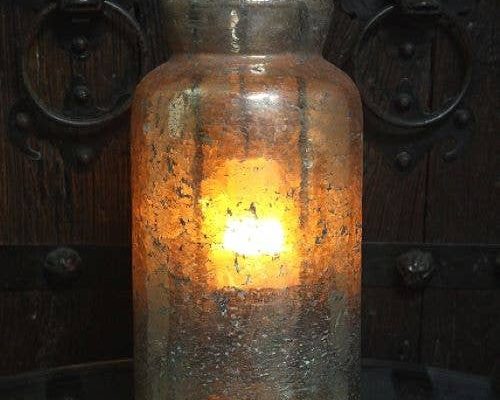 The Light Garden Mercury Jar Candle Holder
