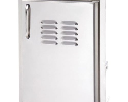 American Outdoor Grill Single Access Door with Tank Tray & Louvers