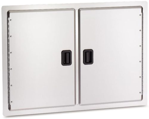 American Outdoor Grill Black Slam Latch Handle Double Access Door