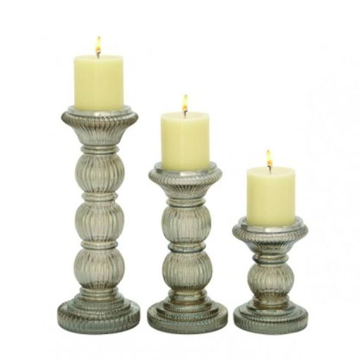 The Light Garden Glass Candle Holder Set of 3