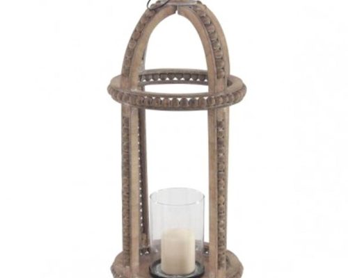 The Light Garden Open Lantern with Bead Detailing