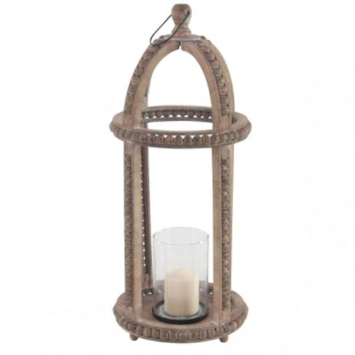 The Light Garden Open Lantern with Bead Detailing