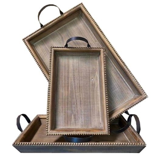 The Light Garden Wooden Trays Set of 3