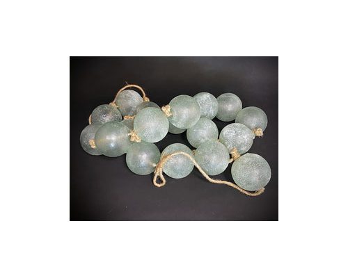 The Light Garden Frosted Sea Glass Garland 63"