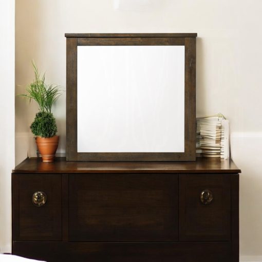 Acme Merrilee Oak Mirror - Image 5
