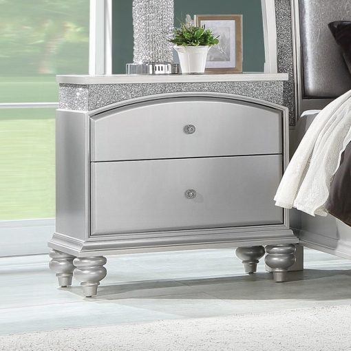 Acme Maverick Platinum Nightstand