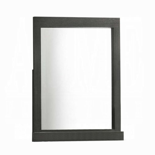 Acme Lantha Gray Oak Mirror - Image 3