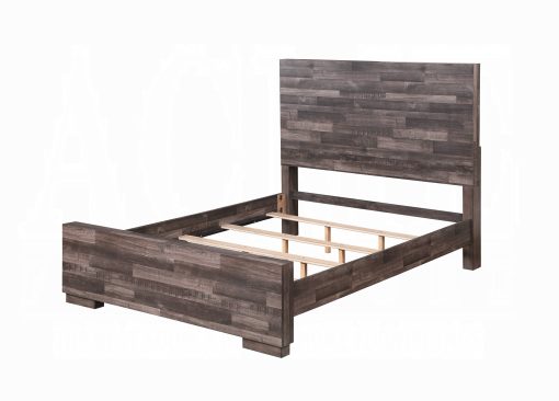 Acme Juniper Dark Oak Bed - Image 3