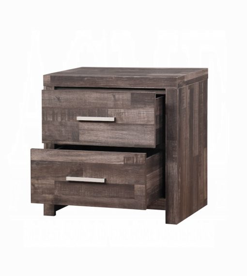 Acme Juniper Dark Oak Nightstand - Image 4