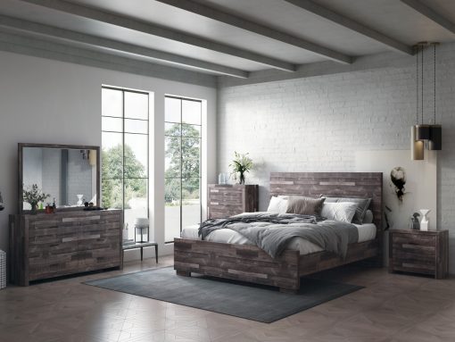 Acme Juniper Dark Oak Nightstand - Image 7