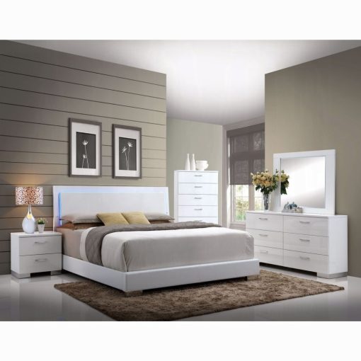 Acme Lorimar with Led Bed
