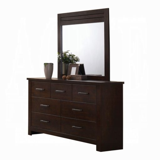 Acme Panang Mahogany Mirror - Image 2