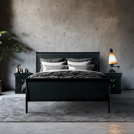 Acme Louis Philippe Composite Wood Bed - Image 2