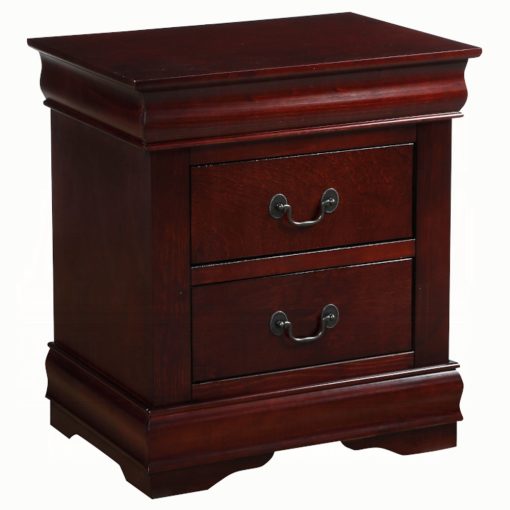 Acme Louis Philippe Cherry Nightstand - Image 2