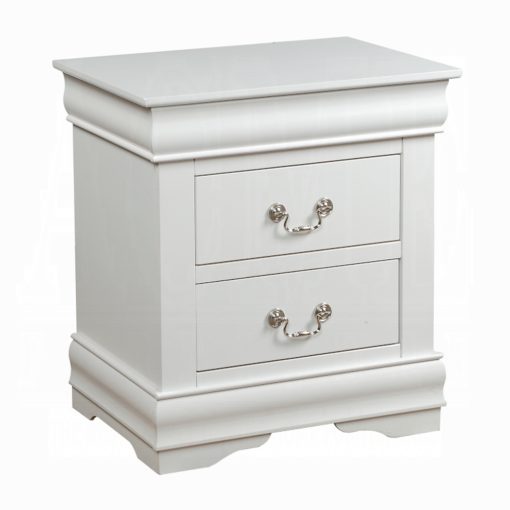 Acme Louis Philippe White Nightstand - Image 2