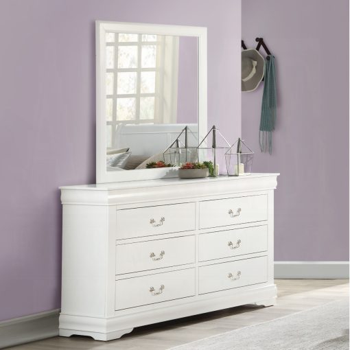 Acme Louis Philippe White Mirror - Image 3