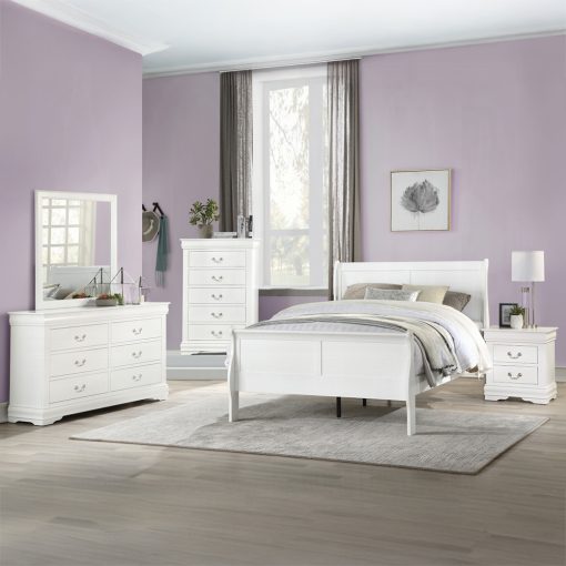 Acme Louis Philippe Composite Wood Bed - Image 19