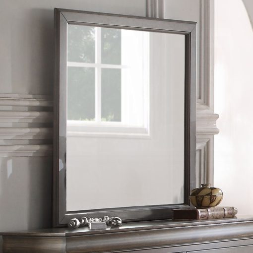 Acme Louis Philippe Antique Gray Mirror