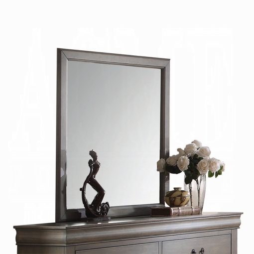 Acme Louis Philippe Antique Gray Mirror - Image 3